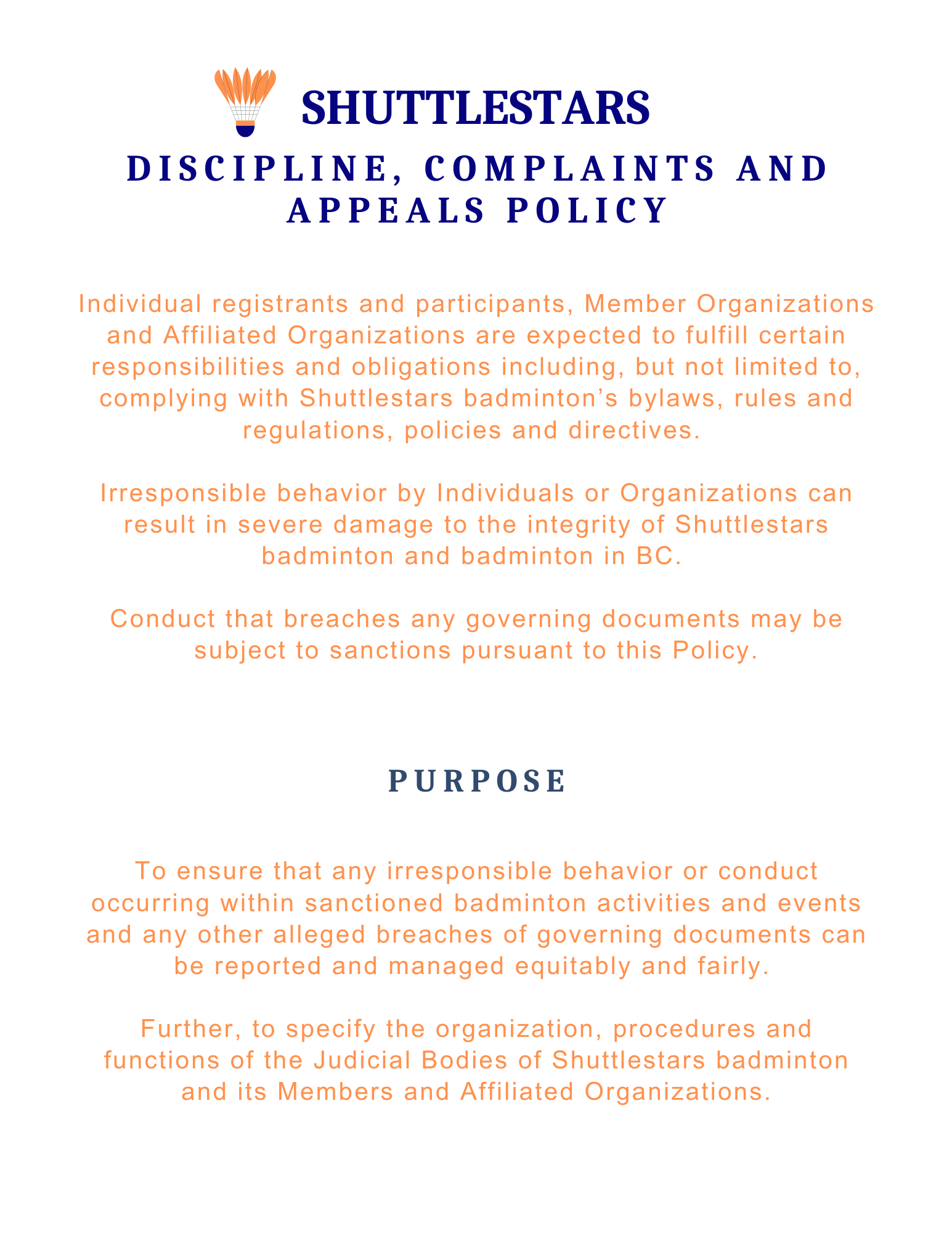 Discipline, Complaints and Appeals Policy2