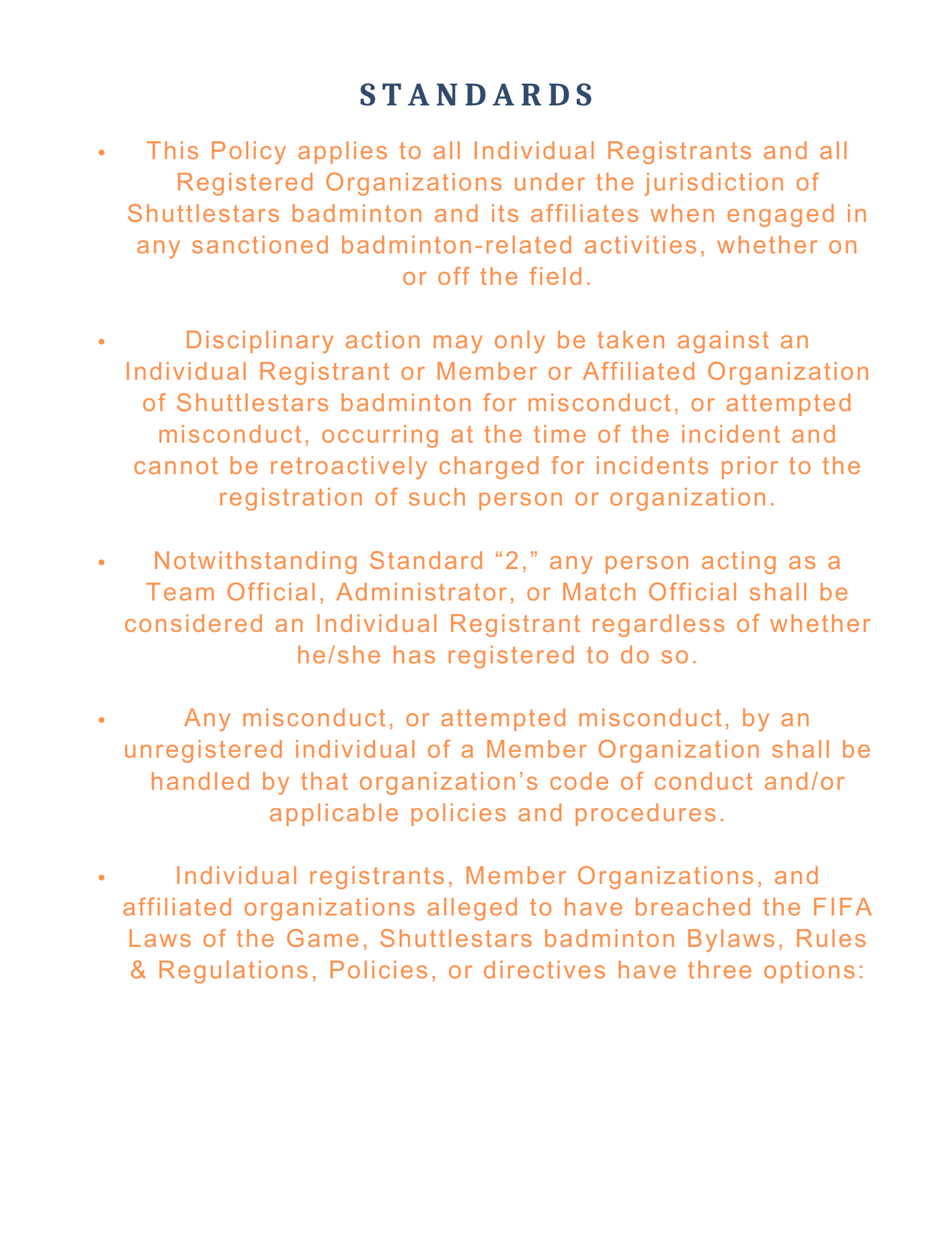 Discipline, Complaints and Appeals Policy3