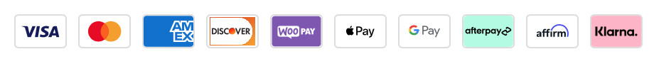 Payments we accept